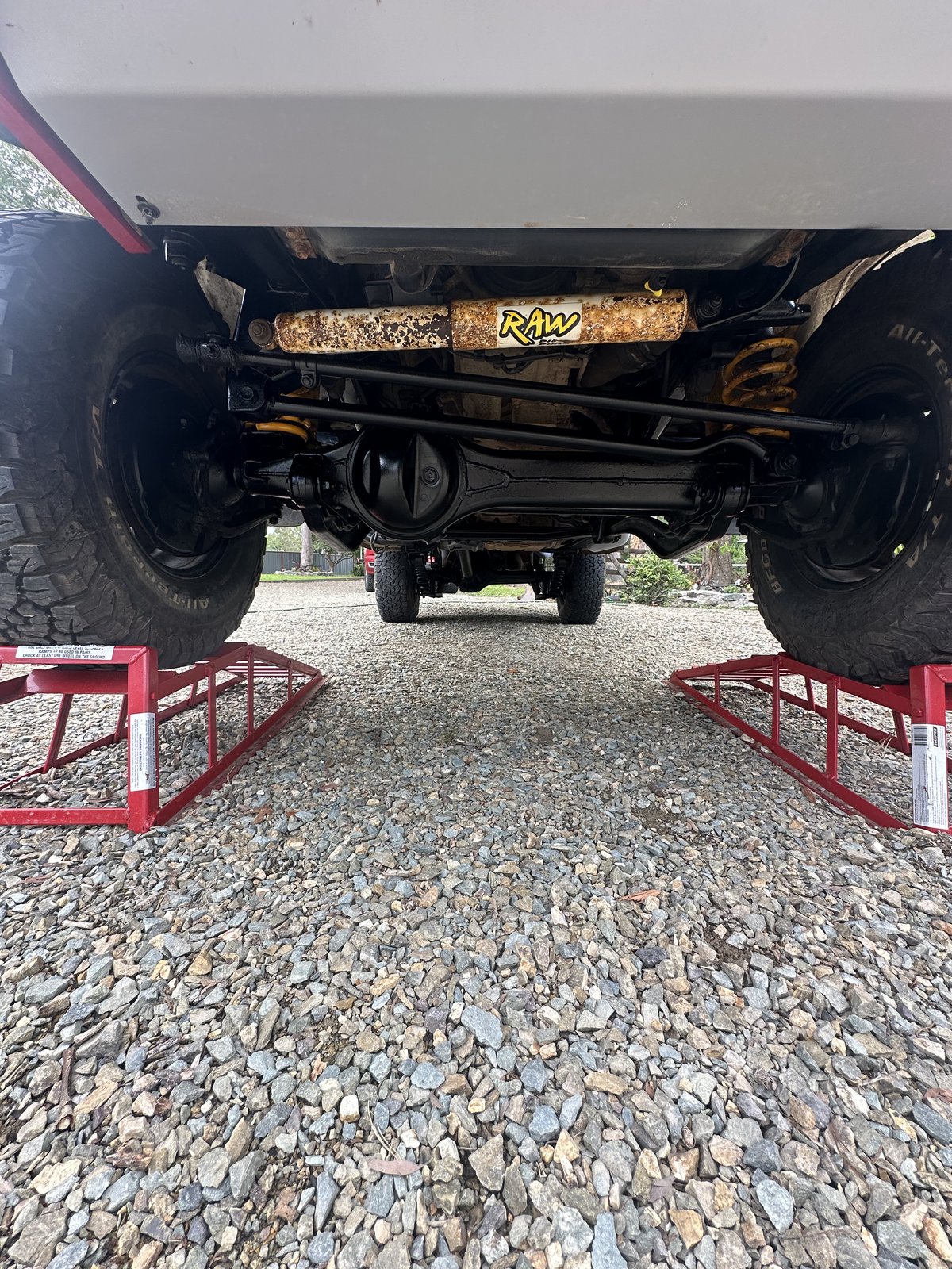Chassis after treatment