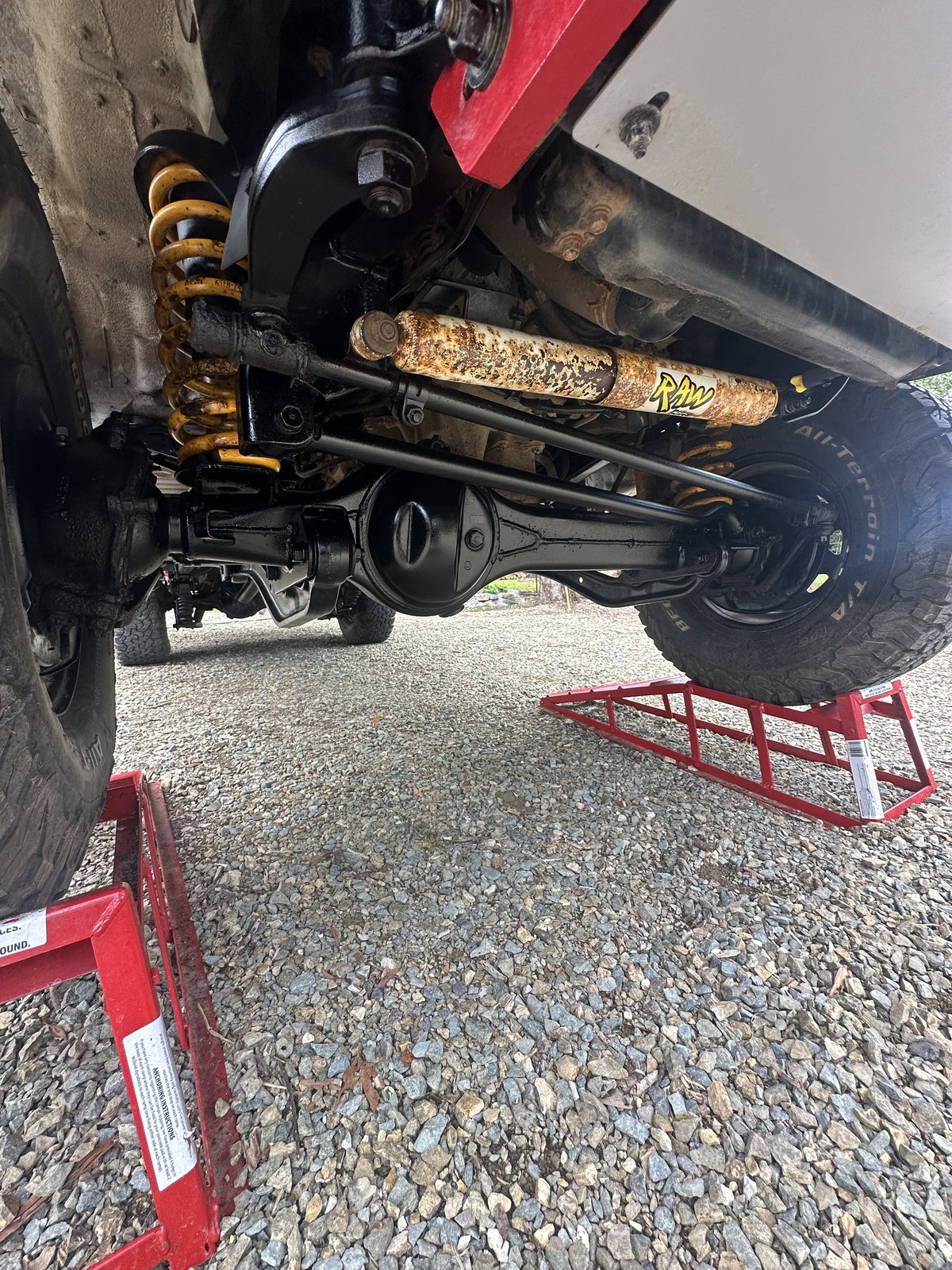 Chassis after treatment