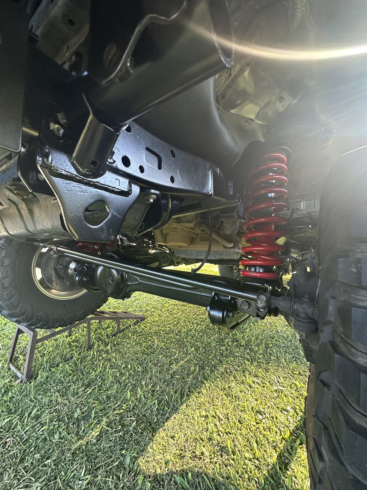 Chassis after treatment